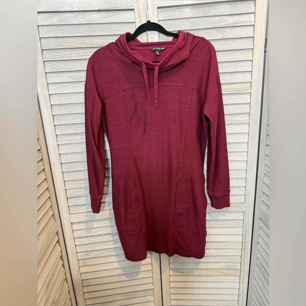 Toad&Co. Intermosso Hibernation Hooded Dress Women’s Size M - Picture 2 of 5